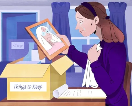 Organize as you go and take your time: six steps to emptying a relative’s home after their passing